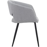 MID.YOU NASLANJAČ, tekstil svetlo siva | Shoptok.si