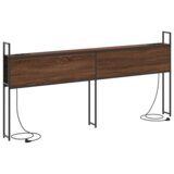  Skladišno uzglavlje Smeđi hrast 180 cm Konstruirano drvo | shoptok.hr