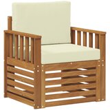  Set vanjskih sofa Čvrsto drvo akacije i poliester | shoptok.hr