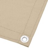  Balkonski zaslon bež 90 x 1000 cm 100 % poliester Oxford | shoptok.hr