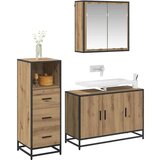 vidaXL set namještaja za kupaonicu 3 pcs hrast artisan 90 x 33 x 60 cm | shoptok.hr