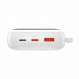 Baseus prenosna baterija 20.000 mah 20W bela powerbank PPQD060202 lightning | Shoptok.si