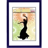 madrid blue 30x40 plastic frame 66483