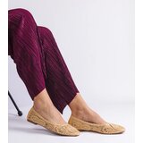 Gemre Beige woven ballet flats Salinela | Shoptok.si