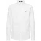Karl Lagerfeld Košulja 'Ikonik 2.0' crna / bijela