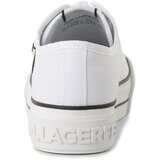 Karl Lagerfeld Niske tenisice boja pijeska / crna / bijela | shoptok.hr