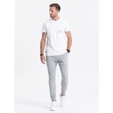 Ombre Men's sweatpants in pleasant knit fabric - black | Shoptok.si
