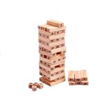  Arkadna igra Jenga s brojevima + kockicama - 54 elemenata | shoptok.hr