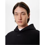 Koton oversize sleeveless sweatshirt hooded kangaroo pocket printed cotton | ePonuda.com
