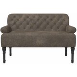  Ljubavni kauč s gumbima Tamnosiva 120 x 65 x 78 cm | Eponuda.ba