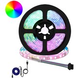  LED traka 12 kom. Crna i prozirna Bakar i plastika - 170 cm 12 LED traka (s PU gumom) Cijene