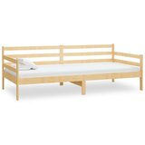  Dnevna postelja z vzmetnico 90x200 cm trdna borovina, (20644328) | Shoptok.si