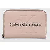 Calvin Klein Jeans Denarnica ženski, bela barva