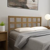  Uzglavlje za krevet boja meda 156 x 4 x 100 cm masivna borovina | Eponuda.ba