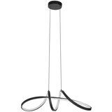 Eglo 901159 - led rgbw prigušiva luster na sajli calarossa-z LED/22W/230V crna | Eponuda.com