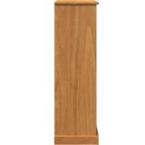 vidaXL Kopalniška omarica medeno rjava 68 x 34 x 110 cm Trdna borovina | Shoptok.si