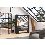  Ormar sa kliznim vratima Alen (150 cm)-Crna | shoptok.hr