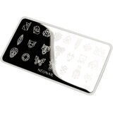 NeoNail Stamping Plate Šablone za nokte tip 02 1 kom | shoptok.hr
