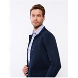 LC Waikiki Standard Fit Jacket Collar Men's Knitwear Cardigan Cene