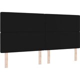  Uzglavlje Crna 200 cm Baršun | shoptok.hr