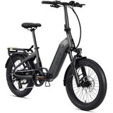 DERUIZ zložljivo električno kolo Peridiot, temno siva | Shoptok.si
