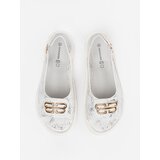 GOODIN White flat sandals with decoration | shoptok.hr