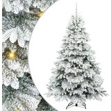vidaXL Umjetno božićno drvce s stalakom Zelena 210 cm PE i PVC | shoptok.hr