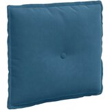 vidaXL Poglavni vzglavnik Modra 50 x 45 cm Žametna tkanina | Shoptok.si