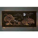  Li-Go 5478/DUB2 - LED prigušiva zidna dekoracija LED/24W/230V 130x60 cm hrast | Eponuda.com