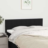  Uzglavlja 2 kom crna 72 x 5 x 78/88 cm od tkanine Cijene