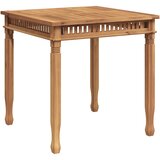  Vrtni blagovaonski stol 80 x 80 x 80 cm od masivne tikovine | shoptok.hr
