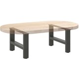  Noge kavne mizice antracit 2 kosa 50x(30-31) cm jeklo, (21828576) | Shoptok.si