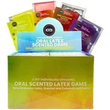 Oral Latex Dams Flavoured 100 pack