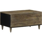  Stol za kavu svijetlo sivi 80x50x40 cm Puno drvo Mango | Eponuda.ba