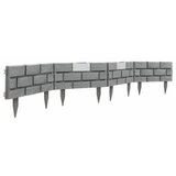 Linder Exclusiv Vrtna palisada sa solarnom LED rasvjetom Linder Exclusiv MC4403 - siva Cijene