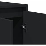  Kreveta Crna 120 x 41 x 75 cm Konstruirano drvo | shoptok.hr