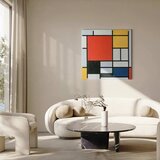  Slika - Piet Mondrian – Composition with red yellow. blue and black 80x80 Standard | shoptok.hr