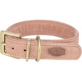 Trixie ogrlica za pse Pure kožna roza | Shoptok.si