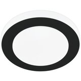 Eglo carpi zidna/plafonjera, Led, 11w, 950lm, ip44, prečnik 300, crna/bela/čelik/plastika | Eponuda.com