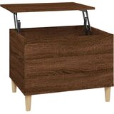  Stolić za kavu Smeđi hrasta 60 x 44,5 x 45 cm konstruirano drvo Smeđa | Shoptok.si