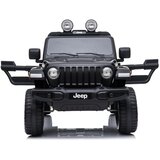 Lean Toys Licencirani Jeep Rubicon Wrangler 4x4 crni - auto na akumulator | shoptok.hr
