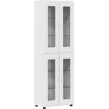  Set TV komoda FLORIN 3 kom. Visoki sjaj bijela | shoptok.hr