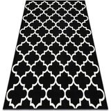 RugsX Preproge Preproga BCF Morad TRELIS Maroška detelja - 240x340 cm Črna | Shoptok.si
