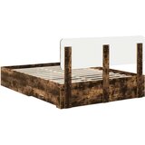  Konstrukcija postelje z vzglavjem Dimljeni oreh 140 x 200 cm, (5000102970) | Shoptok.si