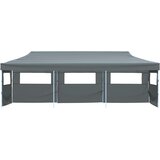  Sklopivi šator za zabave s 5 bočnih zidova 870x291x315 cm antracit | Eponuda.com