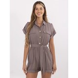 Italy Moda Jumpsuit-MI-KO-A5043.70-dark beige | shoptok.hr