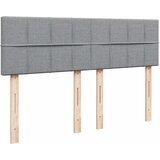  Krevet box spring s madracem svjetlosivi 140x200 cm od tkanine | shoptok.hr