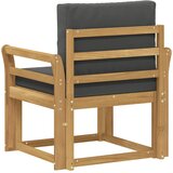  2 Komad Set vanjskih sofa Poliester Bijela i Antracit | shoptok.hr