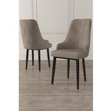 Hanah home Trex set stolica, 46x95x42 cm, 6 dijelova, crno-smeđa | Eponuda.ba