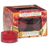 Yankee Candle Sveča Yankee 1129755E, dišeča čajna 12/1, črna češnja | Shoptok.si
